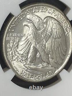 1943 SILVER Walking Liberty Half Dollar NGC Graded MS 64