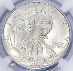 1943-S 50C NGC MS65 CAC Walking Liberty Silver Half Dollar 319043