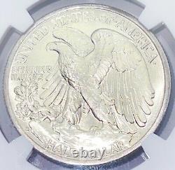 1943-S 50C NGC MS65 CAC Walking Liberty Silver Half Dollar 319043