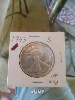 1943 S Walking liberty half dollar nice grade