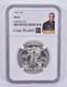 1943 Walking Liberty Half Dollar 50c Ms65 Ngc Miles Standish Label