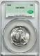 1943 Walking Liberty Half Dollar Cacg Ms 65 Cac White