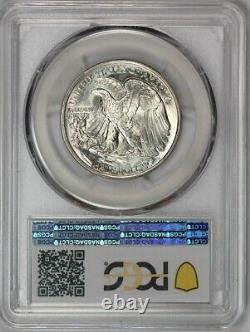 1943 Walking Liberty Half Dollar PCGS MS67 CAC Ultra Gem BU Blazer, Original