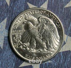 1943 Walking Liberty Silver Half Dollar Collector Coin Free Shipping