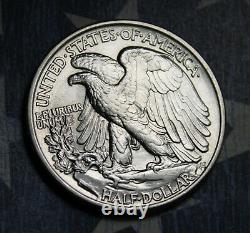 1943 Walking Liberty Silver Half Dollar Collector Coin Free Shipping