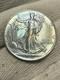 1943 Walking Liberty Silver Half Dollar Gem Unc+++++ Original Toned