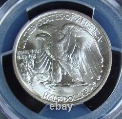 1943 Walking Liberty Silver Half Dollar PCGS MS 65