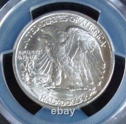 1943 Walking Liberty Silver Half Dollar PCGS MS 66+ Gold Shield