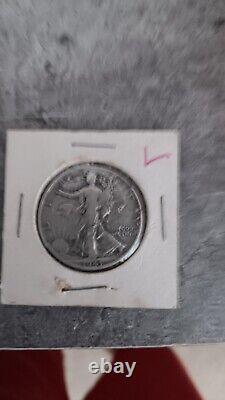 1943 XF Walking Liberty Half Dollar