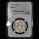 1943-d Walking Liberty Half Dollar? Ngc Ms-66? Coin Uncirculated 001? Trusted