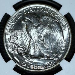 1943-p Walking Liberty Half Dollar Ngc Ms-67 50c Uncirculated 012 Trusted