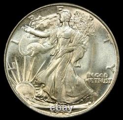 1944 50C Walking Liberty Half Dollar- Choice Gem BU-SMH874
