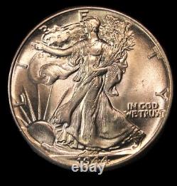 1944 50C Walking Liberty Half Dollar GEM BU / SVN769