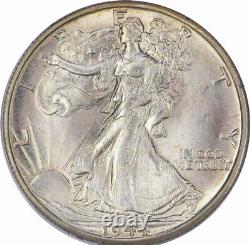 1944-D 50C PCGS Rattler MS64 Walking Liberty Silver Half Dollar 101973