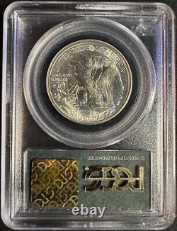 1944-D Walking Liberty Half Dollar 50c MS65 PCGS OGH Beautiful GEM Walker OGH