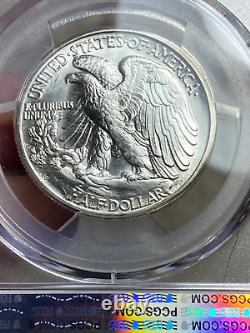1944-D Walking Liberty Half Dollar PCGS MS-65 Nice Blast White Coin Flashy