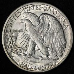 1944-D Walking Liberty Silver Half Dollar BU UNCIRCULATED MS E338 UQAEF