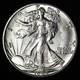 1944-d Walking Liberty Silver Half Dollar Gem Bu Uncirculated Ms E376 Tweb