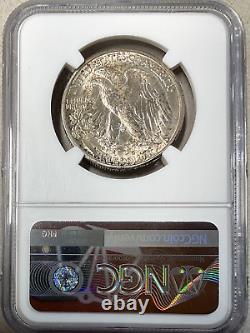 1944-D Walking Liberty Silver Half Dollar MS64 NGC