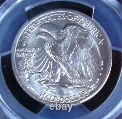 1944-D Walking Liberty Silver Half Dollar PCGS MS 65
