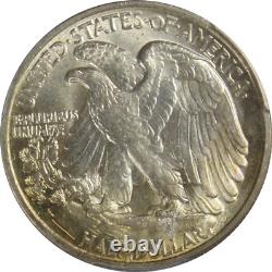 1944 MS64 Walking Liberty Half Dollar, PCGS 29251943