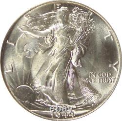 1944 MS65 Walking Liberty Half Dollar, PCGS 16896282