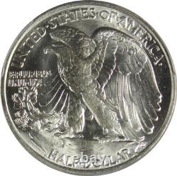 1944 MS65 Walking Liberty Half Dollar, PCGS 34520658