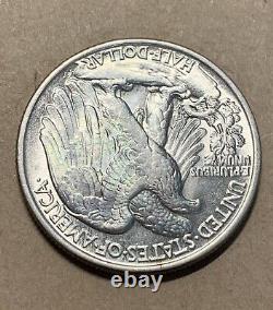 1944-P Walking Liberty Half Dollar, MS++++, Choice BU, Near Gem