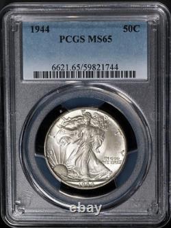 1944-P Walking Liberty Half PCGS MS65 Nice Eye Appeal Nice Strike 1944-P Walking Liberty Half PCGS MS65 Nice Eye Appeal Nice Strike