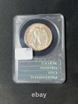1944-S PCGS MS62 CAC Rattler Walking Liberty Half Old Green Holder