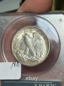 1944-S PCGS MS62 CAC Rattler Walking Liberty Half Old Green Holder