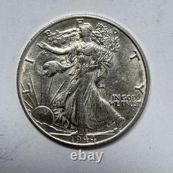 1944 S Walking Liberty Half Dollar 90% Silver