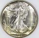 1944 S Walking Liberty Half Dollar Ngc Ms63 Super Smooth Silver Satin With A