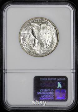 1944 S Walking Liberty Half Dollar Ngc Ms63 Super Smooth Silver Satin With A