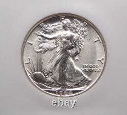 1944 S Walking Liberty SILVER Half Dollar 50c NGC MS64 #006 BU Unc ECC&C, Inc