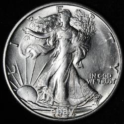 1944-S Walking Liberty Silver Half Dollar BU UNCIRCULATED MS E343 TSHR