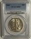 1944 Walking Liberty Half Dollar Coin Pcgs Ms65 50c