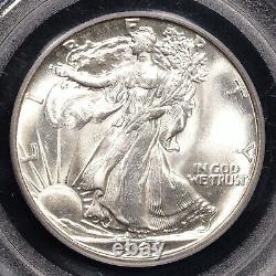 1944 Walking Liberty Half Dollar 50c PCGS GRADED MS66 HIGH LUSTER