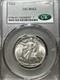 1944 Walking Liberty Half Dollar Cacg Ms63 Lustrous White With Nice Mint Bloom