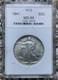 1944 Walking Liberty Half Dollar Ms-66 Ngc Graded Coin