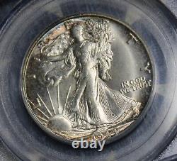 1944-s Walking Liberty Silver Half Pcgs Ms65 Dollar Collector Coin Free Shipping