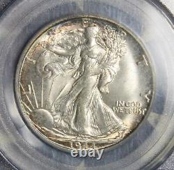 1944-s Walking Liberty Silver Half Pcgs Ms65 Dollar Collector Coin Free Shipping