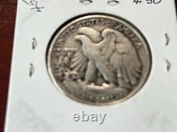 1945,1944 & 1943 Walking Liberty Half Dollars 90% Silver Circulated NICE