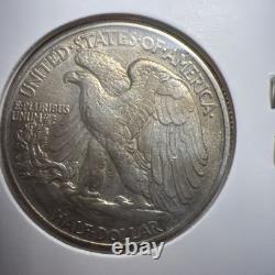 1945 50C Walking Liberty Half Dollar