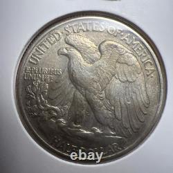1945 50C Walking Liberty Half Dollar