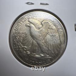 1945 50C Walking Liberty Half Dollar