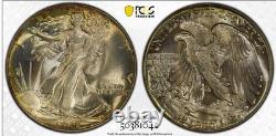 1945 50C Walking Liberty Half Dollar (LIBERTY WALKING) PCGS MS67+ CAC