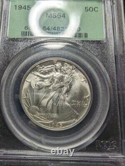 1945 50c Walking Liberty Half Dollar PCGS MS64 4821460