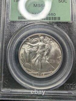 1945 50c Walking Liberty Half Dollar PCGS MS64 4821460