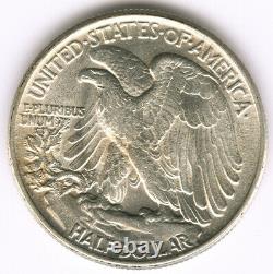 1945 50c Walking Liberty Silver Half Dollar Choice BU Great Details Mint Luster